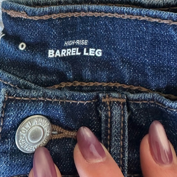 High Rise Barrel Jean - Picture 3 of 6